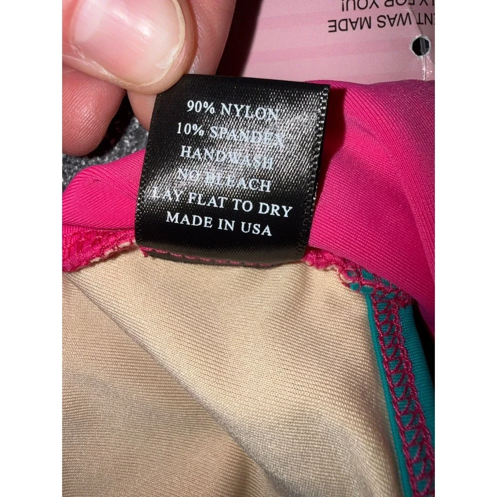 Kandi Kouture NWT Dancewear Convention‎ Top Size Child 4 Hot Pink